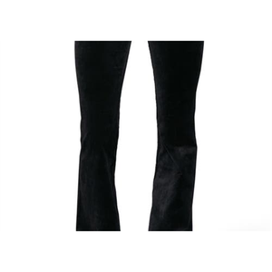 Pantaloni a Zampa d'Elefante PAIGE Lou Lou in Velluto a Vita Alta da Donna, Neri, Taglia 25, Pantaloni Eleganti - Product Image 6