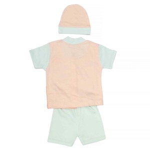 ชุดสูทเด็กแรกเกิด 3 ชิ้น - สีฟ้า-ชมพู - Product Image 3