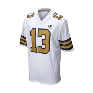 Uniforme de Fútbol Americano Personalizado con Logotipo, Transpirable, de Manga Corta, Ropa Deportiva Profesional, 100% Poliéster, Ecológico, Venta en Línea - Product Image 2