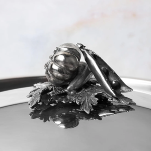 Sang trọng rèn thép không gỉ chảo với trang trí bí ngô Nắp xử lý thiết kế đồ nấu nướng - Product Image 5