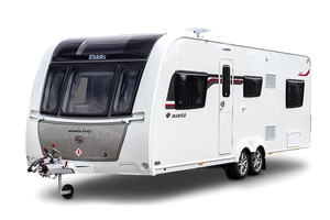 Caravane de voyage en aluminium de style européen, confort pratique, maniabilité facile, confortable - Product Image 3