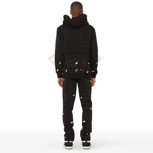 Chándales deportivos personalizados de bajo precio para niños, chándales de alta calidad con pantalones acampanados y sudaderas con capucha, servicio OEM - Product Image 2