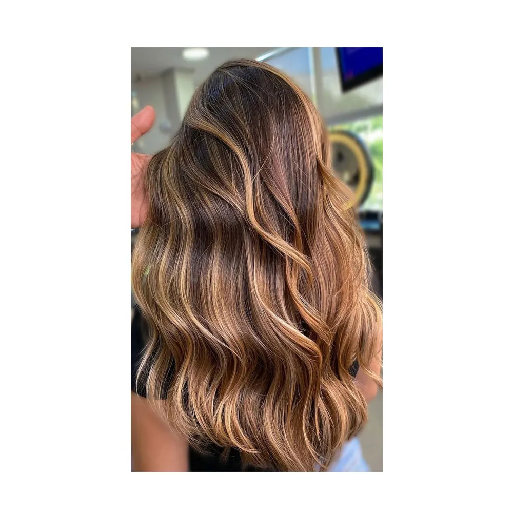 Cheveux lisses et brillants avec ingrédients naturels, couleur de cheveux blonds dorés à base de plantes, sans automne, pour Salon de beauté, au meilleur prix