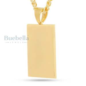 98 Dynasty Collier Streetwear pour hommes Iced 925 Argent et plaqué or Chaîne Hip Hop Style Rappeur Moissanite Pendentifs et breloques - Product Image 2