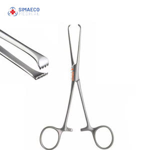 Instrumento quirúrgico de acero inoxidable Allis Tissue Forceps para agarre y retracción de tejidos - Product Image 6