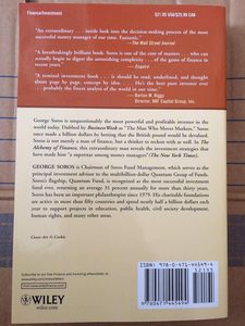 The Alchemy of Finance Insights and Strategies (libro en rústica) (pedidos al por mayor y suministro al por mayor) - Product Image 4