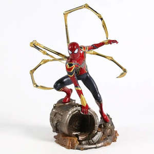 Nouvel ensemble de figurines d'action Spiderman en résine PVC, figurine de héros sur propulseur pour collection, style militaire et jouet de modélisme - Product Image 5