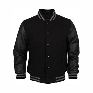 Custom Design <b>White</b> Leather & Wool Winter Sheep Fur Baseball Letterman Varsity <b>Jackets</b> for <b>Men</b> College - Product Image 6