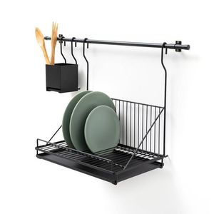 Estante de almacenamiento de mostrador de gabinete apilable extensible de artículos para el hogar Simple de Metal de alta calidad, organizador de estante de cocina - Product Image 4