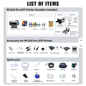 Stampante Inkjet DTF Semi-Automatica Lancelot M1630 Pro per Stampa a Trasferimento Termico su T-shirt, Tessuti e Indumenti - Product Image 2
