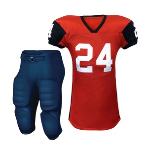 ชุดกีฬาอเมริกันฟุตบอลของผู้ชายชุดฟอร์มอเมริกันฟุตบอลทำจากโพลีเอสเตอร์แบบ100% - Product Image 1