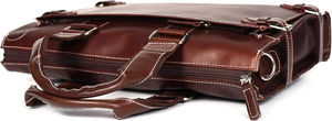 Professional Office Briefcase Hot Selling Leather <b>Men</b> <b>Messenger</b> <b>Bag</b> Waterproof Leather Laptop Large - Product Image 4