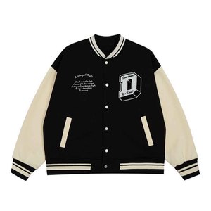 Chaquetas Varsity de Lona Unisex Hechas a Medida de Alta Calidad para Hombre, Transpirables, Ecológicas, Reversibles, Resistentes al Viento, con Cuello Alto, para Invierno - Product Image 2