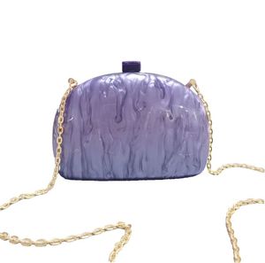 Le Top Tendance Indien De Luxe Personnalisé Résine Couleur avec Luminosité Conception Résine Dames Pochette Sacs À Bandoulière - Product Image 3