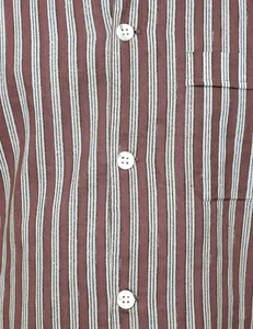 Pijamas de mujer Pijamas de rayas suaves Ropa de dormir personalizada de manga larga Conjuntos de mujer - Product Image 4