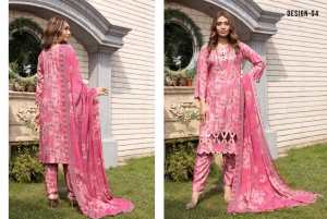 Trajes Salwar Kameez de lino con estampado digital de alta calidad para mujer, ropa de invierno en estilo pakistaní - Product Image 4