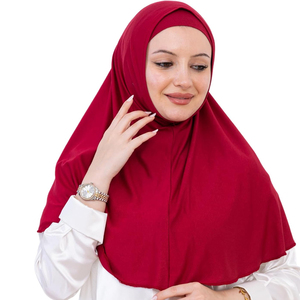 Hijab en polyester de haute qualité, écologique, durable, respirant, léger, à séchage rapide, écharpe musulmane pour femmes modestes - Product Image 2