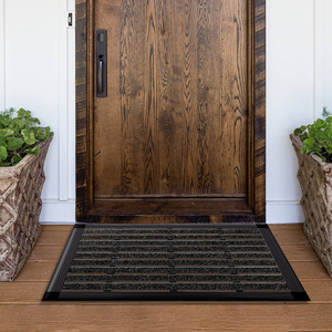 Tapis d'entrée commercial de haute qualité <span class=keywords><strong>paillasson</strong></span> de sol modulaire de luxe avec tapis de sol en alliage d'aluminium à imprimé animal - Product Image 2