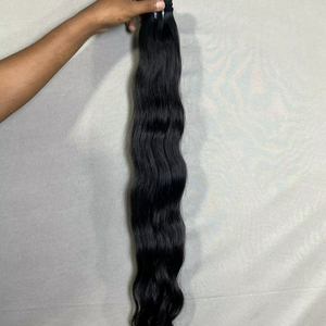 วิกผมชาวอินเดียแบบไม่ผ่านกระบวนการผมต่อผมมนุษย์100% อินเดีย - Product Image 1