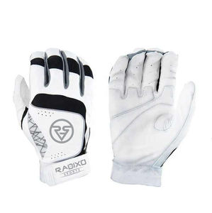 Los mejores estilos de guantes de bateo de cuero de béisbol guantes de bateo de cuero de buena calidad listos para enviar guantes de cuero - Product Image 1