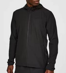 Costume coupe-vent durable pour hommes de haute qualité imperméable léger deux pièces en plein air Streetwear vêtements de sport à capuche - Product Image 5