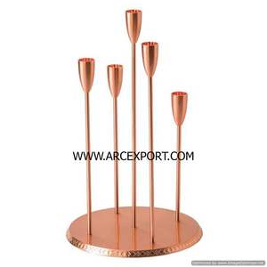 Candelabro con Diseño de Ramas, Nuevo Diseño Elegante y Moderno, Candelabro Decorativo en Color Dorado Brillante, Chapado, a un Precio Razonable - Product Image 2