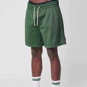 Pantalones Cortos Deportivos Transpirables de Malla para Hombre, Verano 2025, Secado Rápido, Logotipo Personalizado, Estilo Urbano, Poliéster, Corte Holgado - Product Image 2