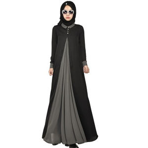 Por encargo Eid Ramadán vestido largo árabe Abaya venta al por mayor islámico mujeres Abayas para las señoras más tamaño árabe islámico ropa - Product Image 1