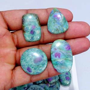 Rubí Natural de alta calidad en fucsita, cabujón de piedras preciosas sueltas, lote al por mayor de piedras preciosas naturales, fabricación de joyas - Product Image 5