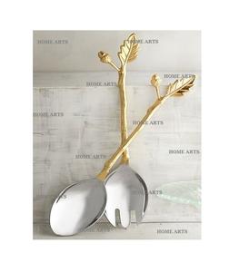 Juego de cubiertos de acero inoxidable de diseño admirable Juego de cubiertos de color dorado de la mejor calidad para los más vendidos - Product Image 3