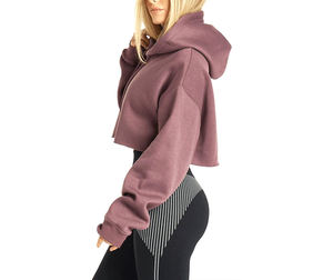 Sweat-shirt à capuche pour femme de haute qualité, respirant, avec couleur personnalisée et logo, prix de gros, sweat-shirt à capuche à vendre - Product Image 2