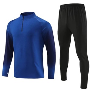 Invierno niños camisetas de fútbol conjuntos chaqueta de manga larga Survetement fútbol Kit hombres fútbol chándales correr chaquetas uniformes conjunto - Product Image 1