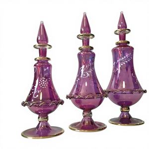 Pintado a mano único egipcio botellas de Perfume - Product Image 1