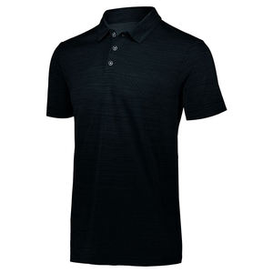2025 vente en gros de haute qualité plaine décontracté hommes polos nouveau personnalisé respirant Anti-boulochage couleur unie hommes polos - Product Image 3