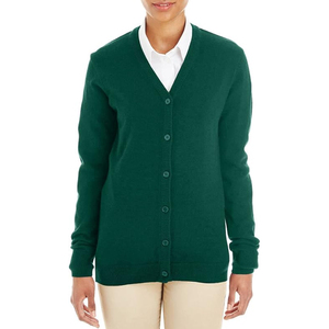 เสื้อสเวตเตอร์ถักแบบลำลองสำหรับผู้หญิงเสื้อตัวสั้นให้ความอบอุ่นสบายมีกระดุมใส่ในฤดูหนาว - Product Image 3