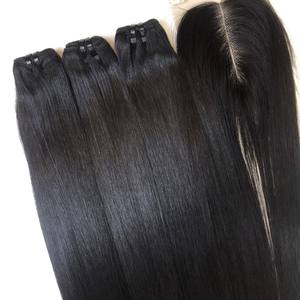 Bundles de cheveux de trame droite SDD de couleur naturelle de haute qualité Remy Hair du Vietnam au prix de gros - Product Image 1