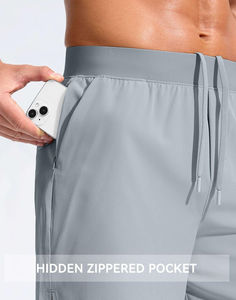 Shorts de sport pour hommes de haute qualité fabriqués en usine OEM, nouvelle mode, séchage rapide, grande taille, polyester, décontracté, motif uni, shorts de basket-ball - Product Image 5