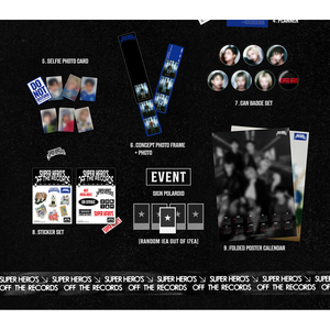[ลดราคา] P1Harmony - SUPER HERO'S OFF THE RECORDS 2026 SEASON'S GREETINGS - Product Image 3
