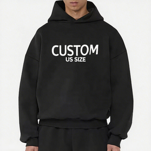 Sweat-shirt en coton uni avec logo brodé imprimé, de haute qualité, personnalisé pour femmes et hommes, respirant, sweat-shirt d'hiver pour hommes, service OEM - Product Image 6