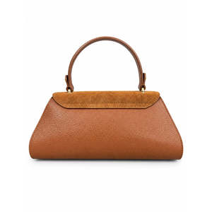 Bolso Estructurado en Gamuza Genuina y Cuero Dollaro - Hecho en Italia - Art. 26152 - Product Image 6