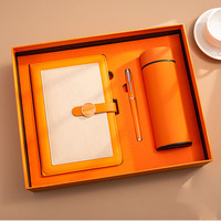 Ensemble de carnet d'adresses en cuir personnalisé de luxe, cadeau souvenir pour cadres d'entreprise, pour hommes et femmes