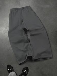 Pantalones de chándal holgados de forro polar para hombre, suaves y cálidos para invierno, joggers informales de ajuste holgado para gimnasio, correr o estar en casa, cómodos - Product Image 3