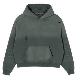 Sweat-shirts Glory Custom Oversize Sun Fade Street Wear 100% coton molletonné de haute qualité, coupe ample, unisexe - Product Image 1