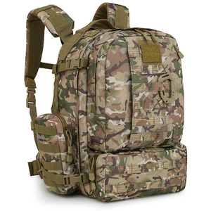 Sac à dos Viking Patrol Pack 60 Litres - BTP avec dos rembourré et attaches en sangle MOLLE, camouflage personnalisé - Product Image 4