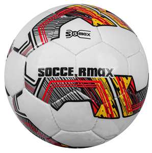 Fútbol de cuero PU grueso cosido a máquina tamaño oficial logotipo personalizado para deportes al aire libre entrenamiento estilo paquistaní - Product Image 4