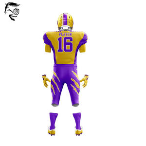 Uniformes de Fútbol Americano para Hombre 2025, Transpirables, Tallas Grandes, Manga Corta, 100% Poliéster, Precio al por Mayor - Product Image 5