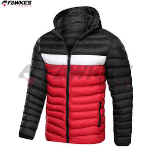 Vente en gros de vestes bombardiers à bulles coupe-vent d'hiver à la mode vestes bouffantes à motifs personnalisés et avec logo pour hommes - Product Image 5