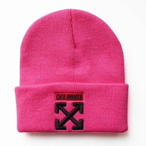 Chapeau en tricot acrylique tendance pour l'hiver, bonnet chaud d'extérieur, motif d'image de personnage commun pour les étudiants, femmes/hommes, réglable, nouveau - Product Image 4