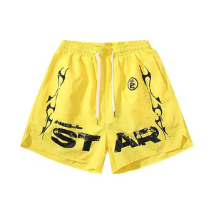 Nuevos Shorts de Verano para Hombre al por Mayor 2024, Cintura Elástica Cómoda, Estilo Urbano, Color Sólido, Personalizables - Product Image 1