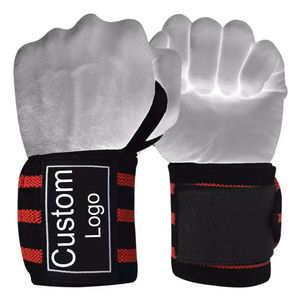 Mejor Material de levantamiento de pesas Muñequeras Protección Uso Muñequeras superventas Último diseño Levantamiento de pesas Muñequeras - Product Image 3